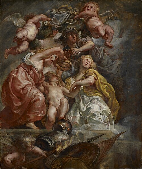 The Union of England and Scotland (Charles I as the Prince of Wales), 1633, Pierre Paul Rubens
