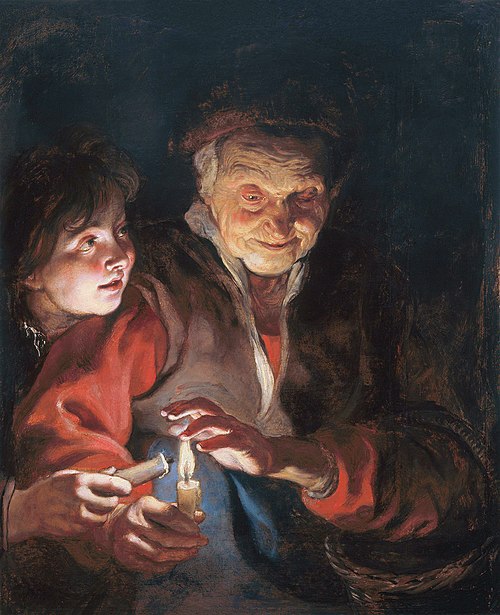 Scène de nuit, 1616, Pierre Paul Rubens