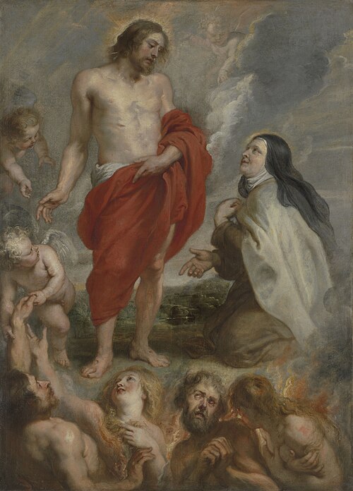 Holy Theresia of Ávila, 1630, Pierre Paul Rubens