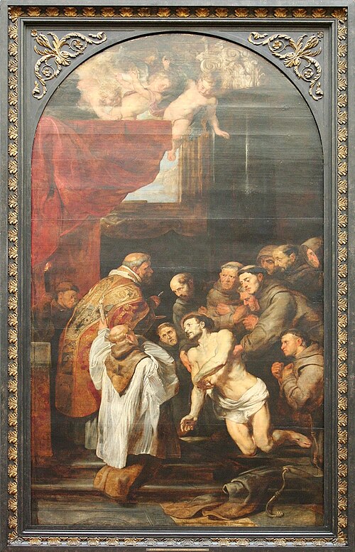 The Last Communion of Francis of Assisi, 1619, Pierre Paul Rubens