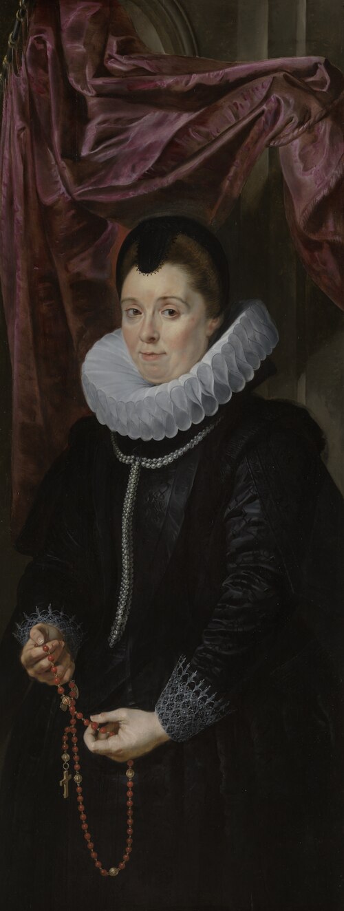 Portrait of Adriana Perez, 1610, Peter Paul Rubens