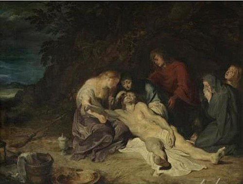 The Lamentation over the Dead Christ, 1656, Pierre Paul Rubens