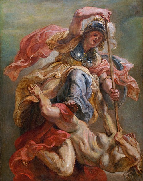Minerva overcoming Ignorance, 1632, Pierre Paul Rubens