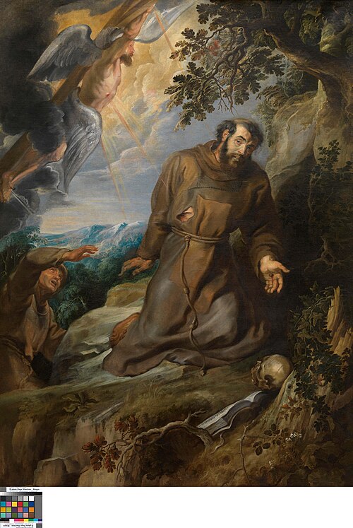 Saint François d'Assise recevant les Stigmates, 1633, Pierre Paul Rubens