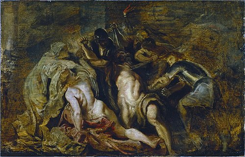 The Blinding of Samson, 1609, Pierre Paul Rubens