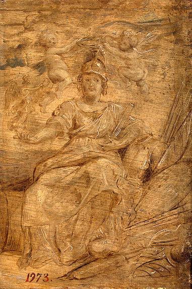 Marie de' Medici as Athena Pallas, 1622, Pierre Paul Rubens