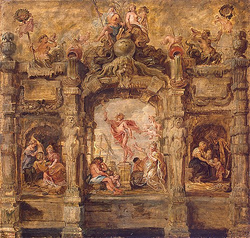 Mercury Moving away (Mercurius Abituriens), 1634, Pierre Paul Rubens