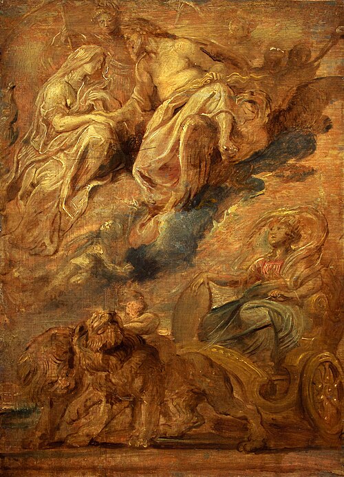 Arrival in Lyon, 1622, Pierre Paul Rubens