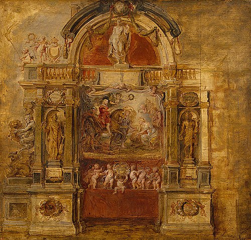 Congratulations on the Arrival of Prince Ferdinand (Adventus Seren. Princ. Gratulatio), 1634, Pierre Paul Rubens