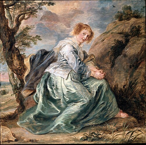 Hagar in the Desert, 1630, Pierre Paul Rubens