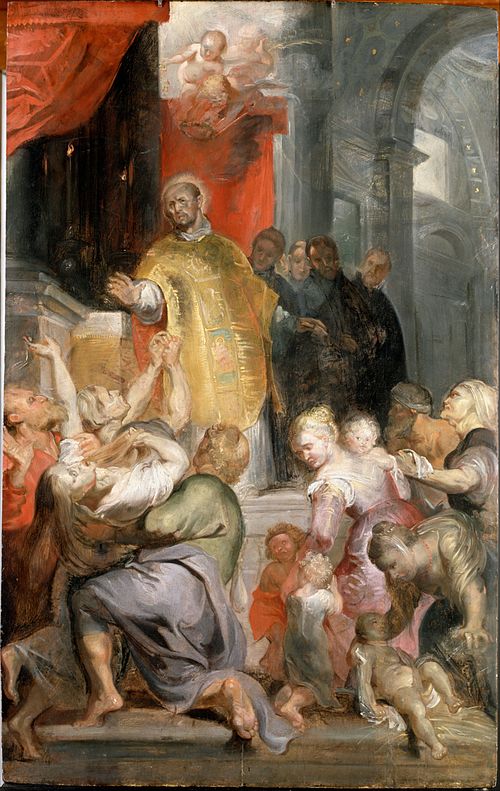 The Miracles of Saint Ignatius of Loyola, 1619, Pierre Paul Rubens
