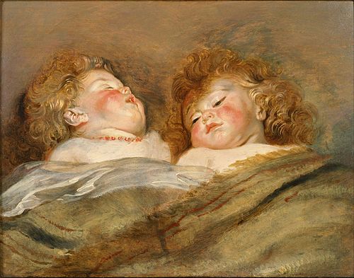 Two Sleeping Children, 1612, Pierre Paul Rubens