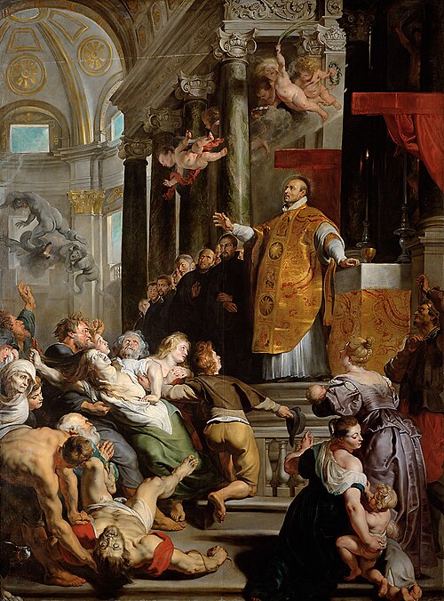 Les Miracles de saint Ignace de Loyola, 1618, Pierre Paul Rubens