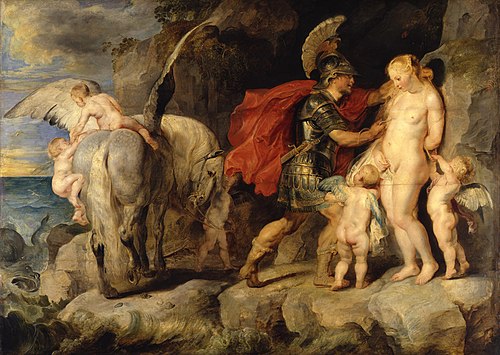 Persée délivrant Andromède, 1621, Pierre Paul Rubens