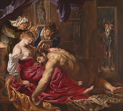 Samson et Dalila, 1609, Pierre Paul Rubens