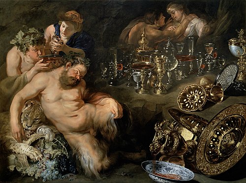 The Drunken Satyr, 1611, Pierre Paul Rubens