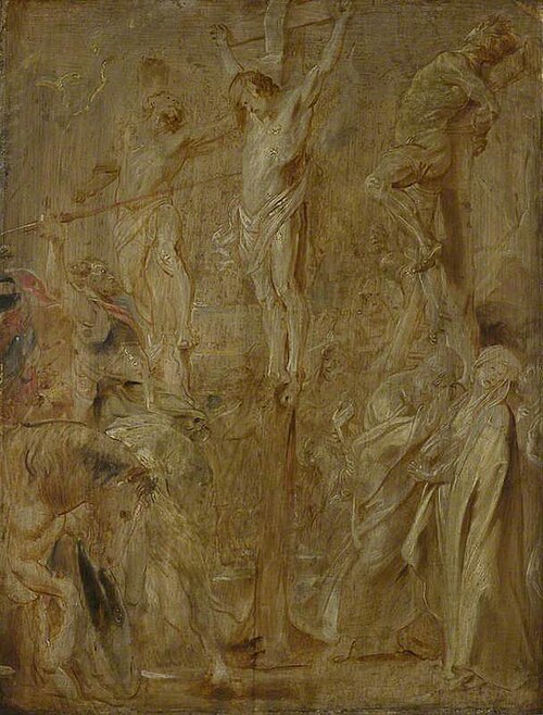 The Coup de Lance, 1617, Pierre Paul Rubens