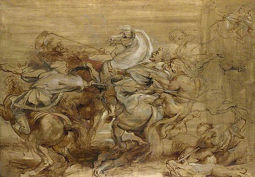 A Lion Hunt, 1614, Pierre Paul Rubens