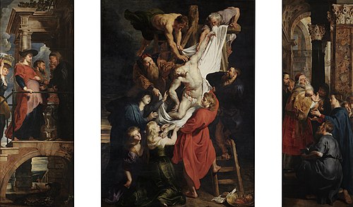 La Descente de Croix, 1611, Pierre Paul Rubens