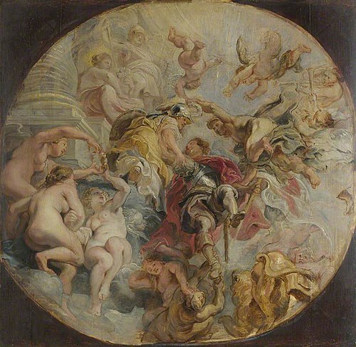 The Apotheosis of the Duke of Buckingham, 1622, Pierre Paul Rubens