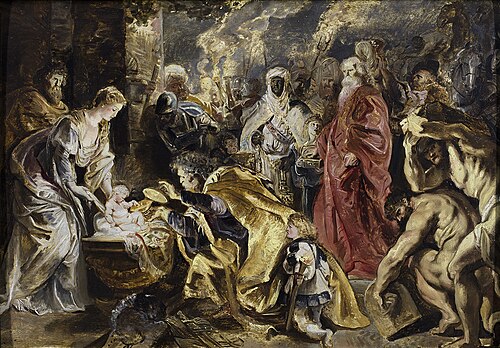 Adoration des mages, 1609, Pierre Paul Rubens