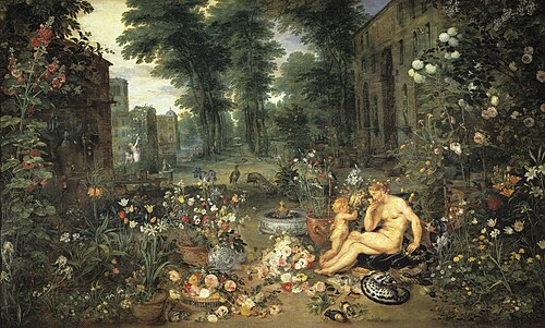 L'Odorat, 1617, Pierre Paul Rubens