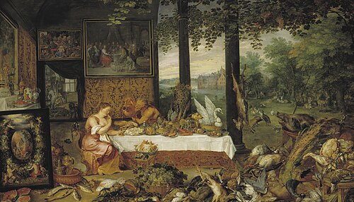 Le Goût, 1618, Pierre Paul Rubens