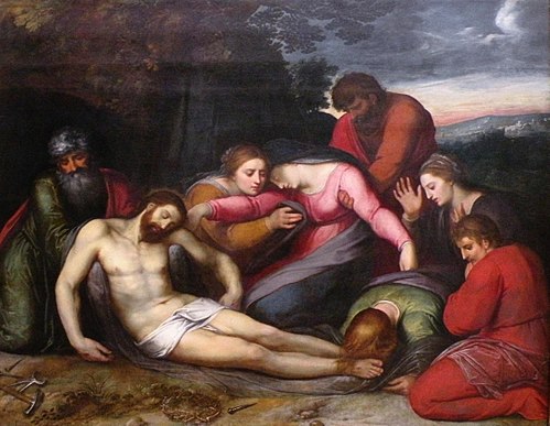 La Déploration du Christ, 1590, Pierre Paul Rubens