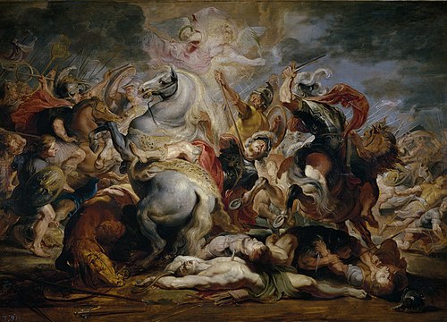 The Death of the Consul Decius, 1616, Pierre Paul Rubens