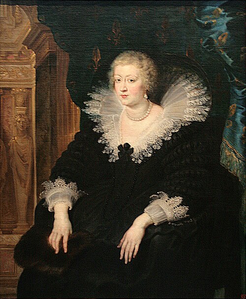 Anne of Austria, Queen of France, 1622, Pierre Paul Rubens