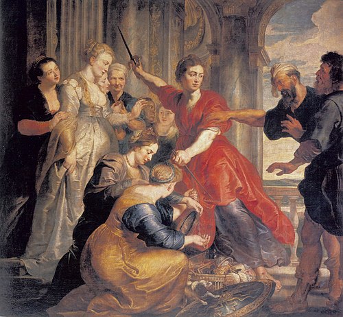 Achilles discovered by Ulysses and Diomedes, 1617, Pierre Paul Rubens