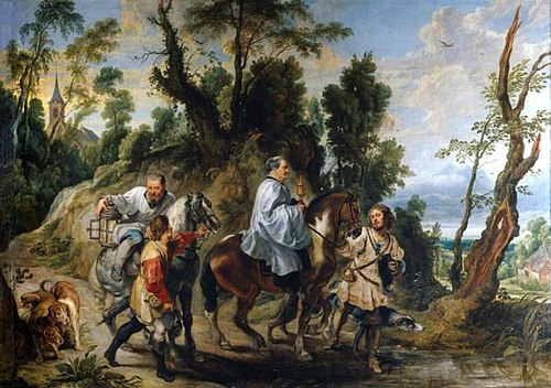 Act of Devotion by Rudolf I of Habsburg, 1625, Pierre Paul Rubens