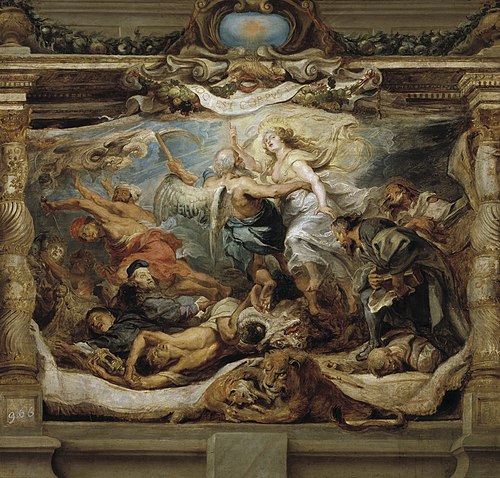 The Victory of Truth over Heresy, 1625, Pierre Paul Rubens