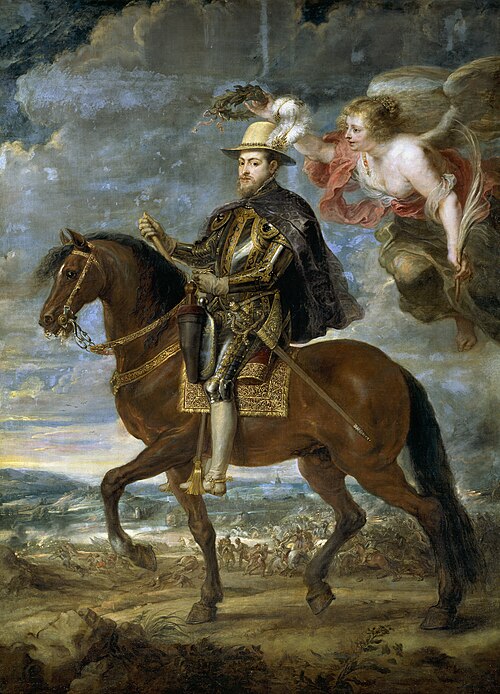 Philippe II à cheval, 1628, Pierre Paul Rubens