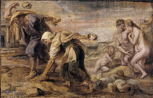 Deucalion et Pyrrha, 1636, Pierre Paul Rubens