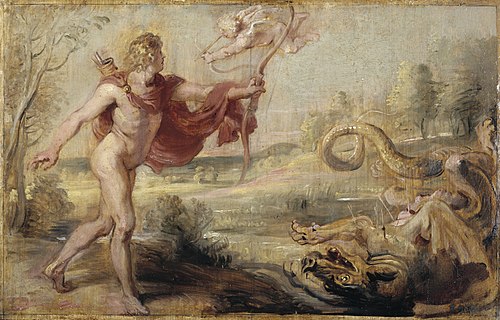 Apollon et Python, 1636, Pierre Paul Rubens