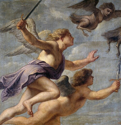 The Persecution of the Harpies, 1636, Pierre Paul Rubens