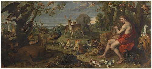 Orphée et les animaux, 1636, Pierre Paul Rubens