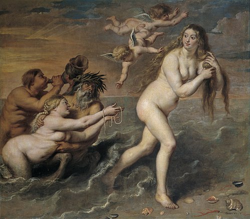 La Naissance de Vénus, 1650, Pierre Paul Rubens