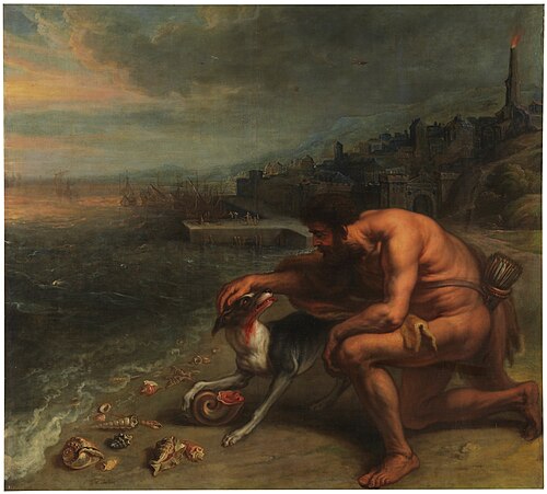 The Discovery of Purple, 1636, Pierre Paul Rubens