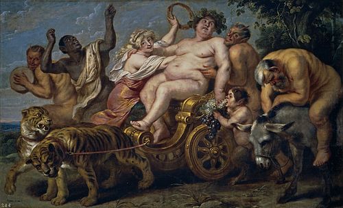 Le Triomphe de Bacchus, 1636, Pierre Paul Rubens