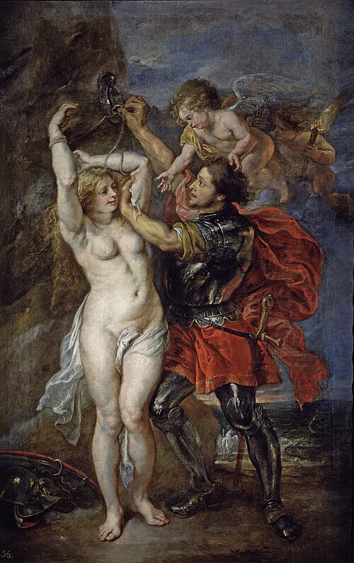 Perseus Freeing Andromeda, 1639, Pierre Paul Rubens