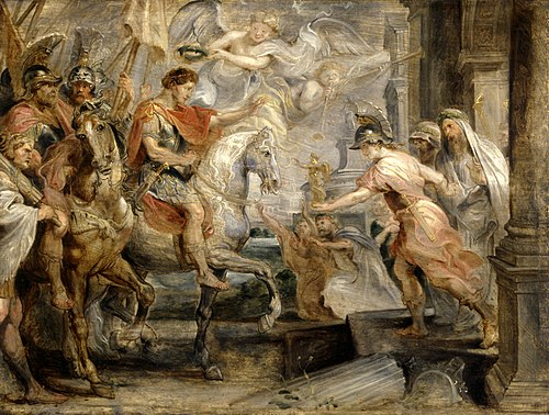 Triumphant Entry of Constantine into Rome, 1621, Pierre Paul Rubens