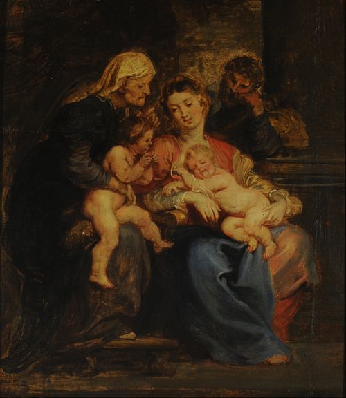 Holy Family, 1630, Peter Paul Rubens