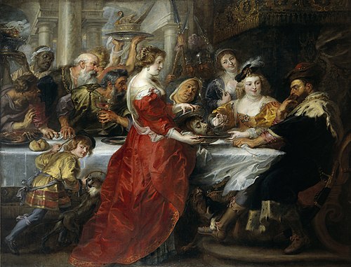 The Feast of Herod, 1636, Peter Paul Rubens