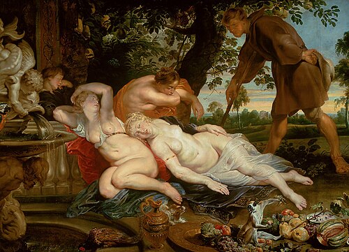 Cimone and Efigenia, 1617, Peter Paul Rubens