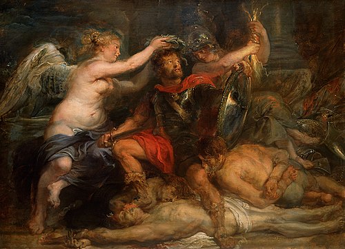 Victory crowns the Hero, , Peter Paul Rubens