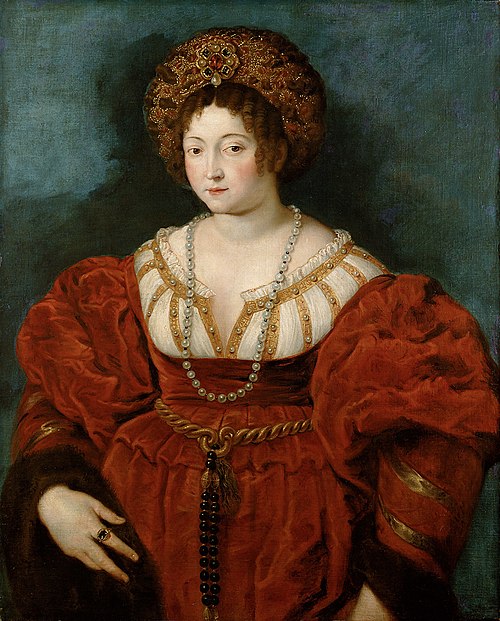 Isabella d'Este, 1605, Peter Paul Rubens