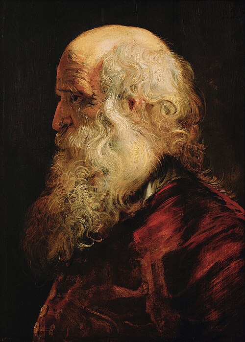 Study of the Head of an Old Man, 1610, Peter Paul Rubens