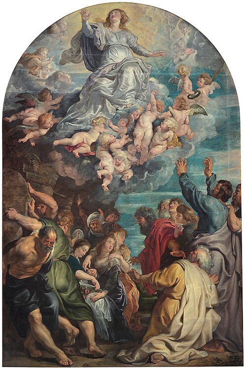 Assumption of Mary, 1700, Peter Paul Rubens